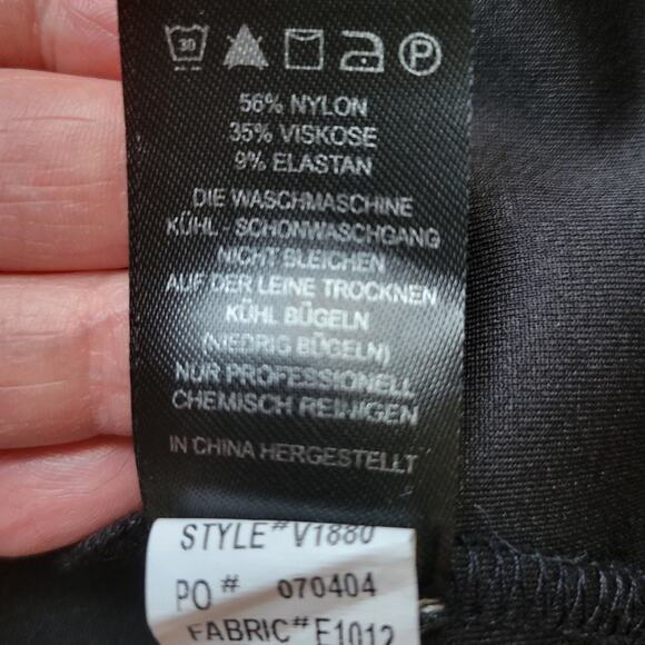 Carolina‎ Belle Montreal Black Open Front Sporty Jacket Women's L Pockets Casual - Picture 4 of 6